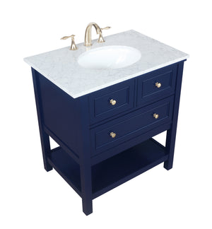 Elegant Lighting - VF27030BL - Bathroom Vanity Set - Metropolis - Blue