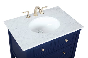 Elegant Lighting - VF27030BL - Bathroom Vanity Set - Metropolis - Blue