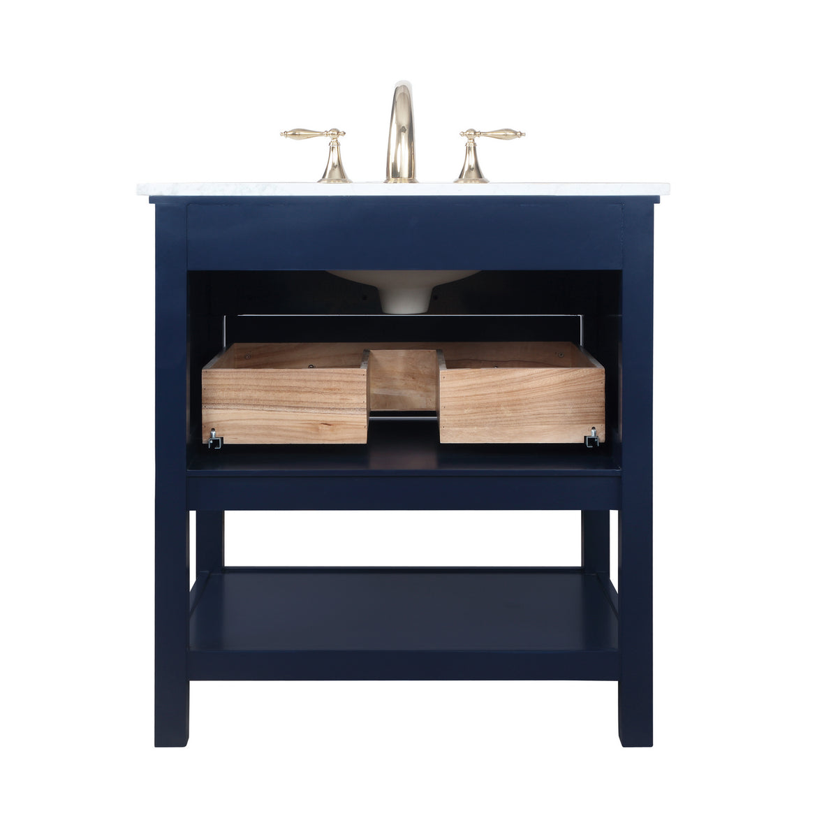 Elegant Lighting - VF27030BL - Bathroom Vanity Set - Metropolis - Blue