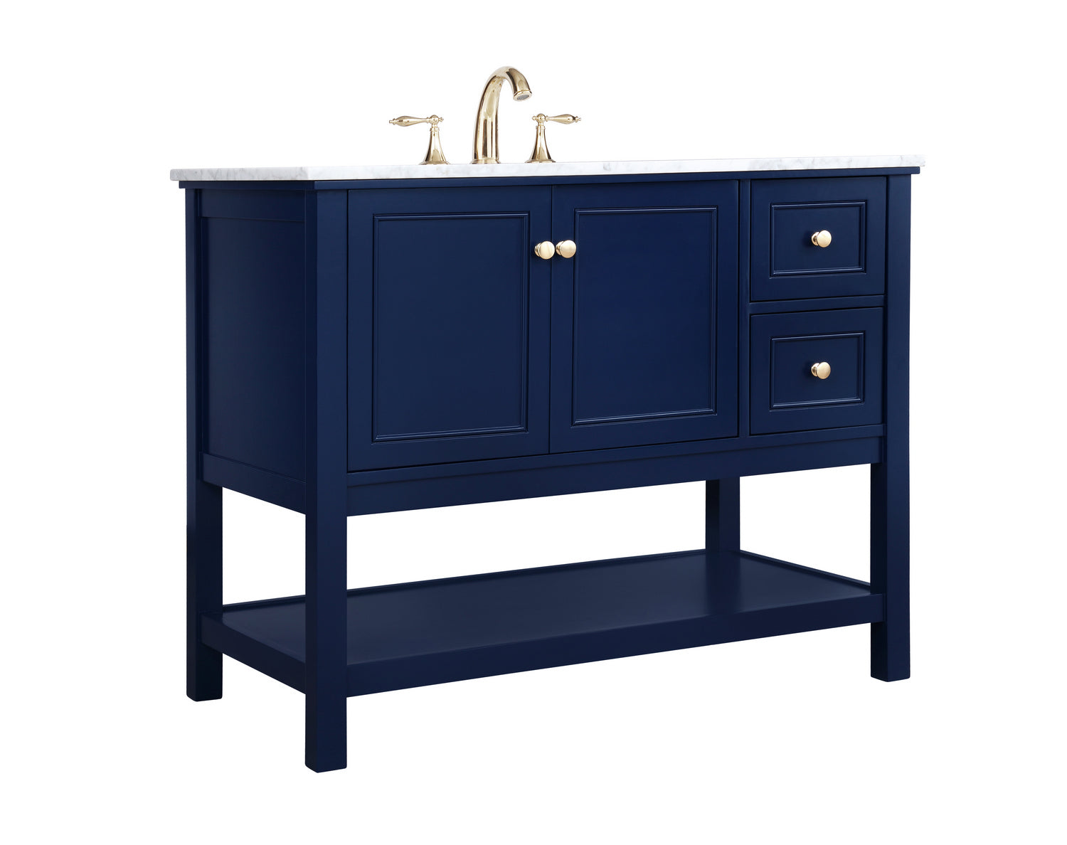 Elegant Lighting - VF27042BL - Bathroom Vanity Set - Metropolis - Blue