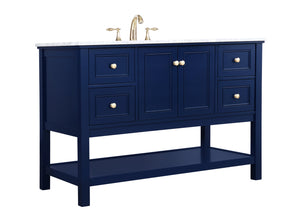 Elegant Lighting - VF27048BL - Bathroom Vanity Set - Metropolis - Blue