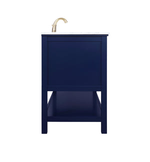 Elegant Lighting - VF27048BL - Bathroom Vanity Set - Metropolis - Blue