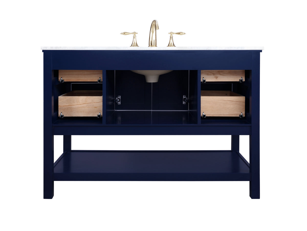 Elegant Lighting - VF27048BL - Bathroom Vanity Set - Metropolis - Blue