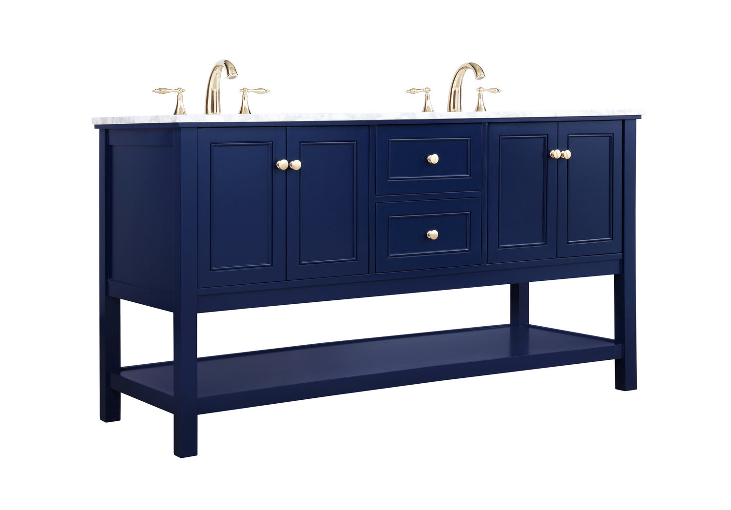 Elegant Lighting - VF27060DBL - Bathroom Vanity Set - Metropolis - Blue