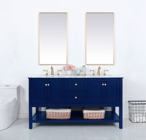 Elegant Lighting - VF27060DBL - Bathroom Vanity Set - Metropolis - Blue