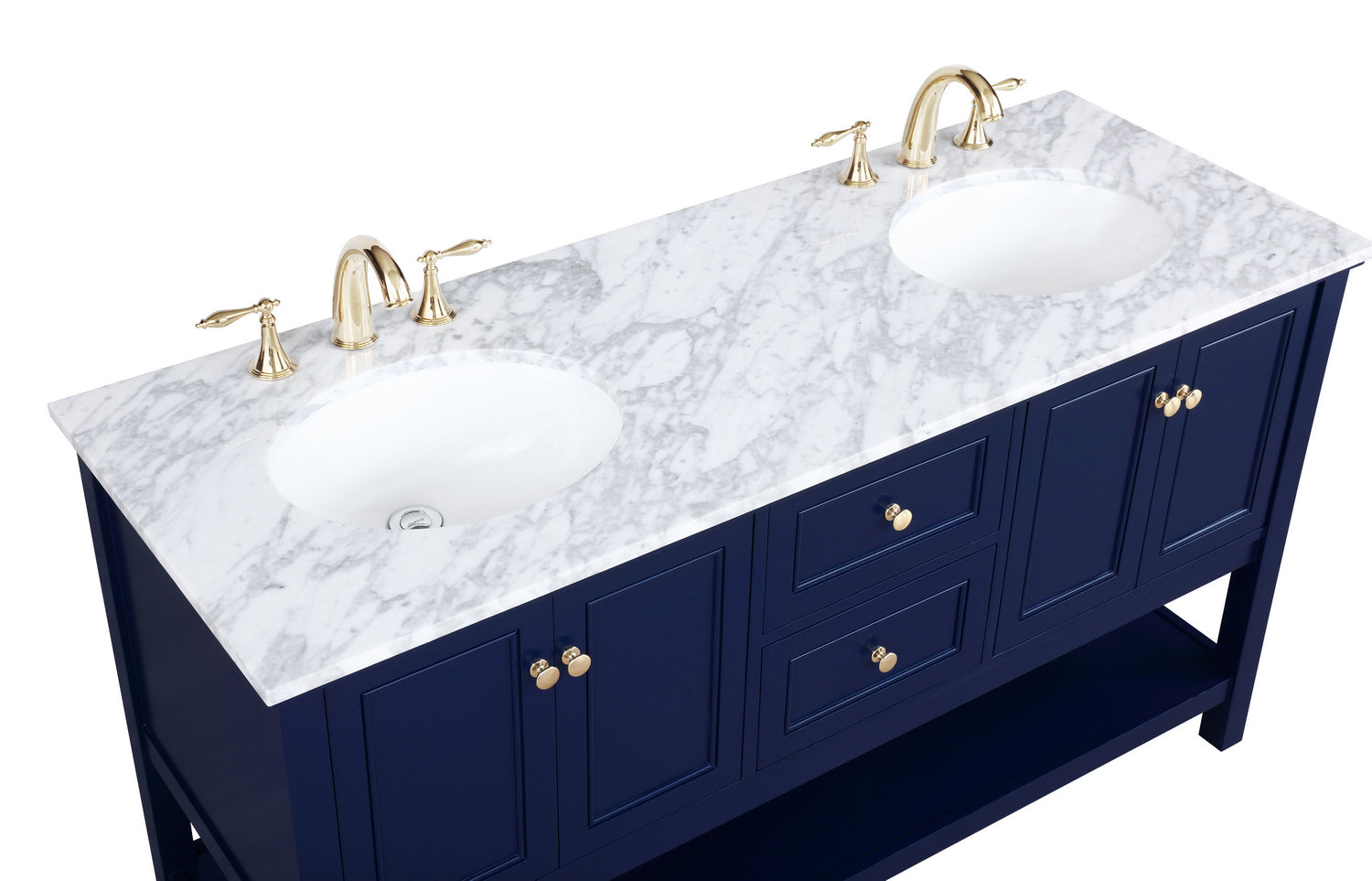 Elegant Lighting - VF27060DBL - Bathroom Vanity Set - Metropolis - Blue