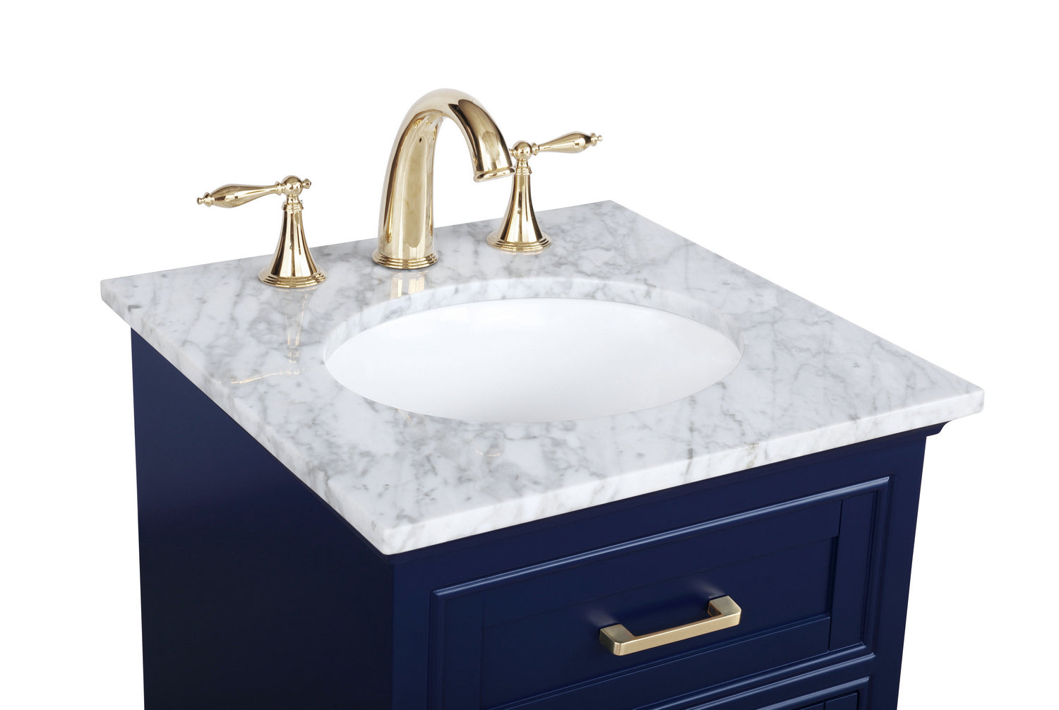 Elegant Lighting - VF15019BL - Bathroom Vanity Set - Americana - Blue