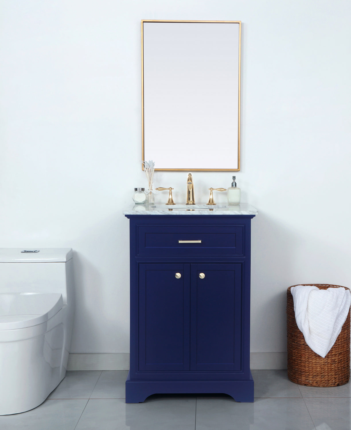 Elegant Lighting - VF15024BL - Bathroom Vanity Set - Americana - Blue