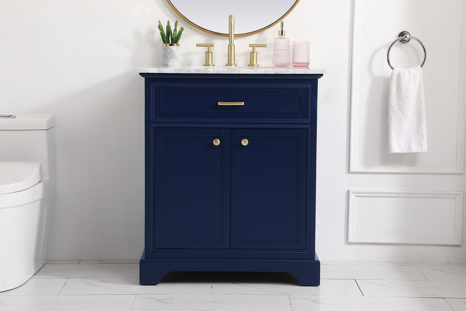 Elegant Lighting - VF15030BL - Bathroom Vanity Set - Americana - Blue