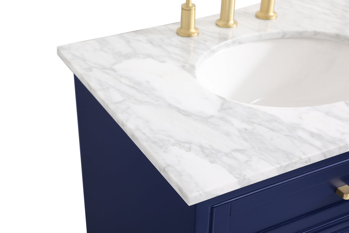 Elegant Lighting - VF15030BL - Bathroom Vanity Set - Americana - Blue