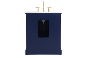 Elegant Lighting - VF15030BL - Bathroom Vanity Set - Americana - Blue