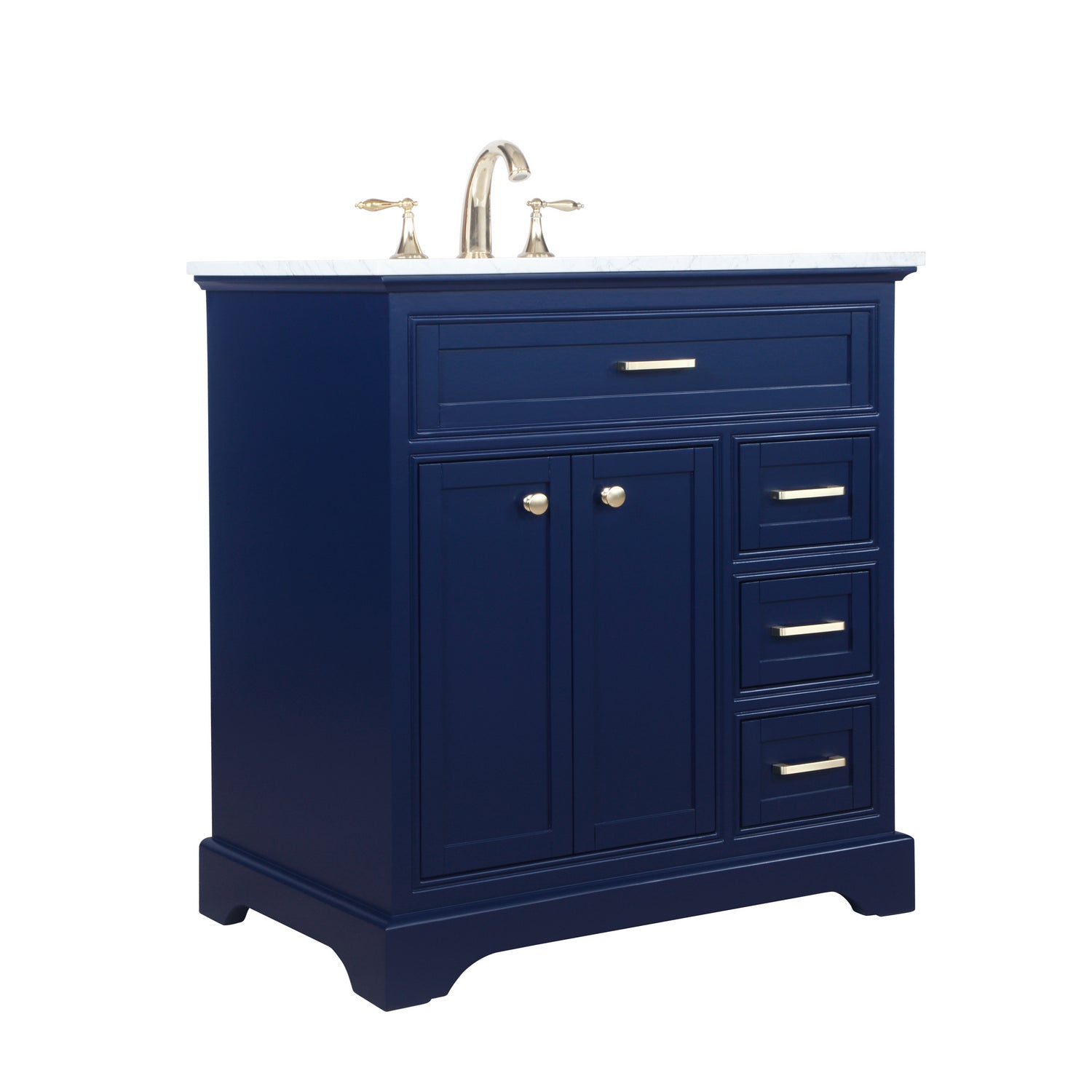 Elegant Lighting - VF15032BL - Bathroom Vanity Set - Americana - Blue