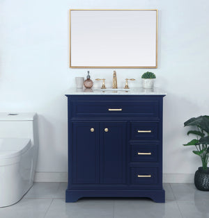 Elegant Lighting - VF15032BL - Bathroom Vanity Set - Americana - Blue