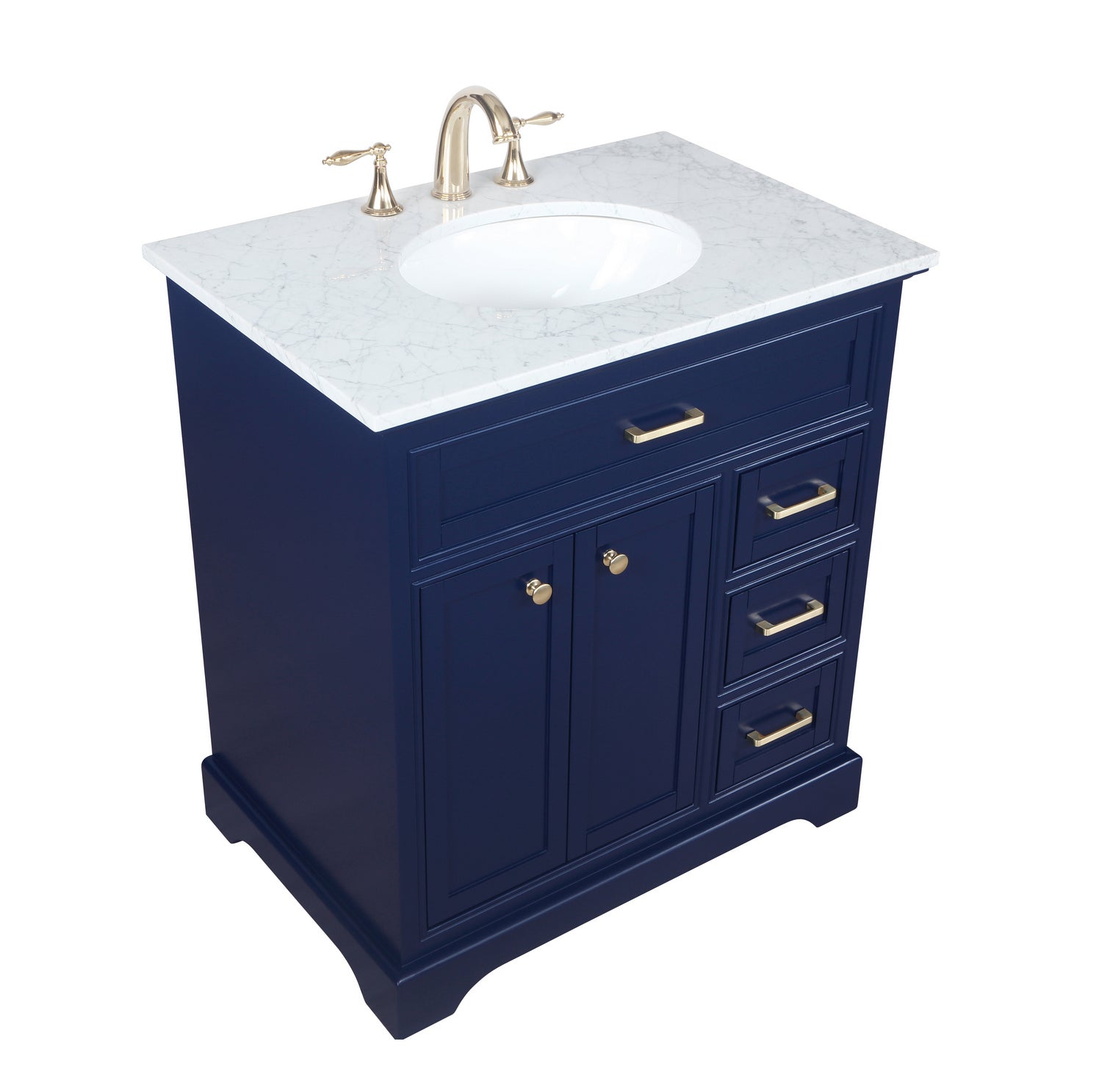 Elegant Lighting - VF15032BL - Bathroom Vanity Set - Americana - Blue