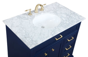 Elegant Lighting - VF15036BL - Bathroom Vanity Set - Americana - Blue