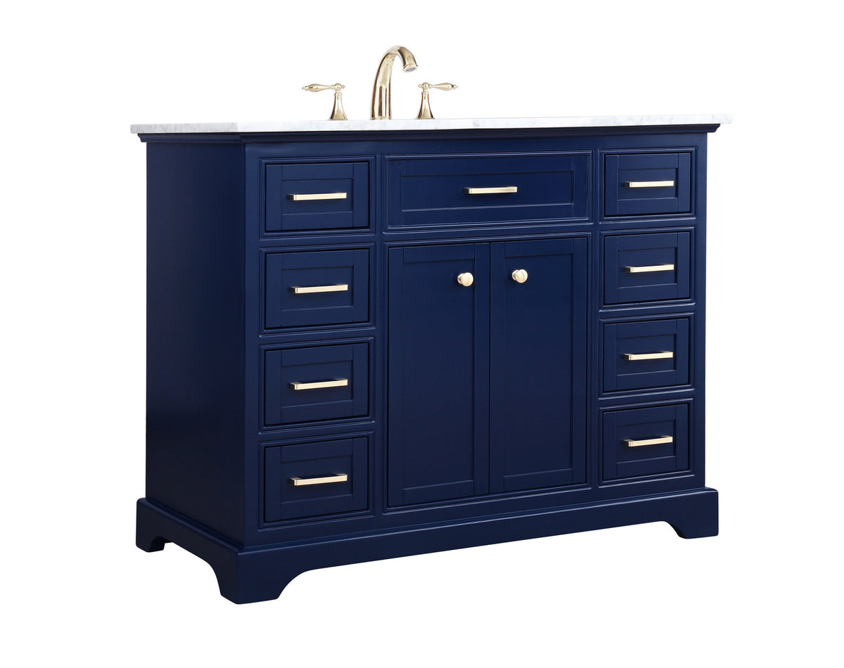 Elegant Lighting - VF15042BL - Bathroom Vanity Set - Americana - Blue