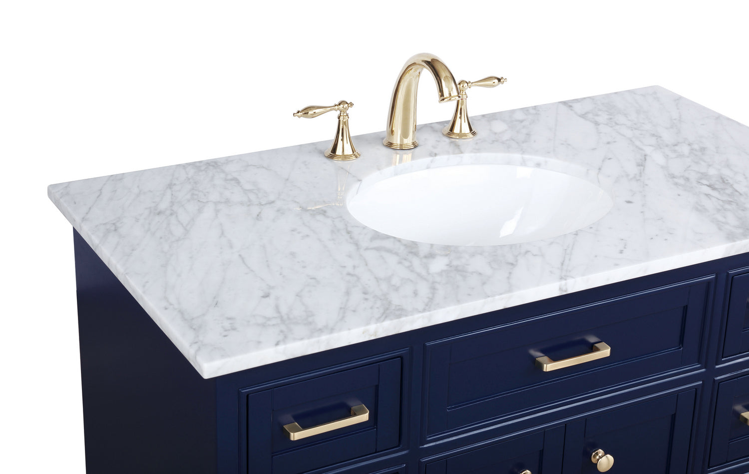 Elegant Lighting - VF15042BL - Bathroom Vanity Set - Americana - Blue