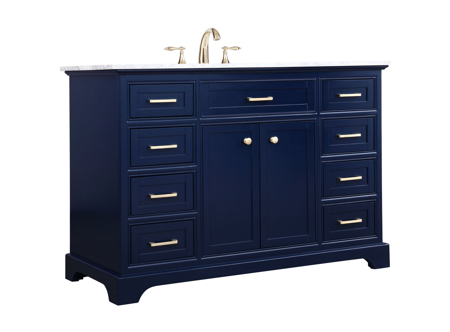 Elegant Lighting - VF15048BL - Bathroom Vanity Set - Americana - Blue