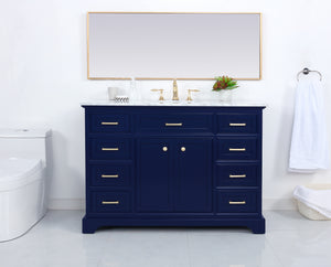 Elegant Lighting - VF15048BL - Bathroom Vanity Set - Americana - Blue