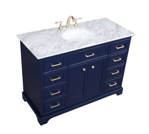 Elegant Lighting - VF15048BL - Bathroom Vanity Set - Americana - Blue