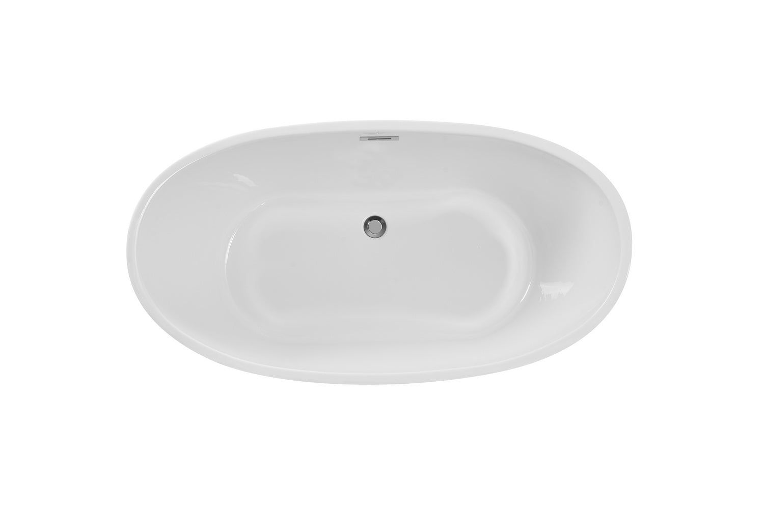 Elegant Lighting - BT10354GW - Bathtub - Ines - Glossy White