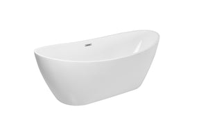 Elegant Lighting - BT10372GW - Bathtub - Ines - Glossy White