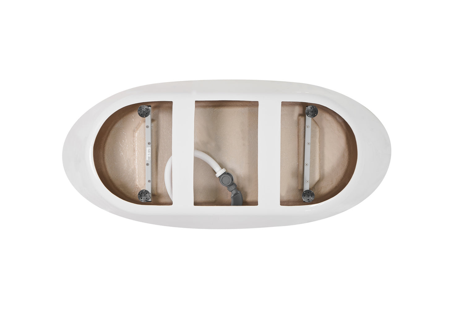 Elegant Lighting - BT10372GW - Bathtub - Ines - Glossy White