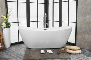 Elegant Lighting - BT10372GW - Bathtub - Ines - Glossy White