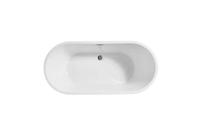 Elegant Lighting - BT10659GW - Bathtub - Odette - Glossy White