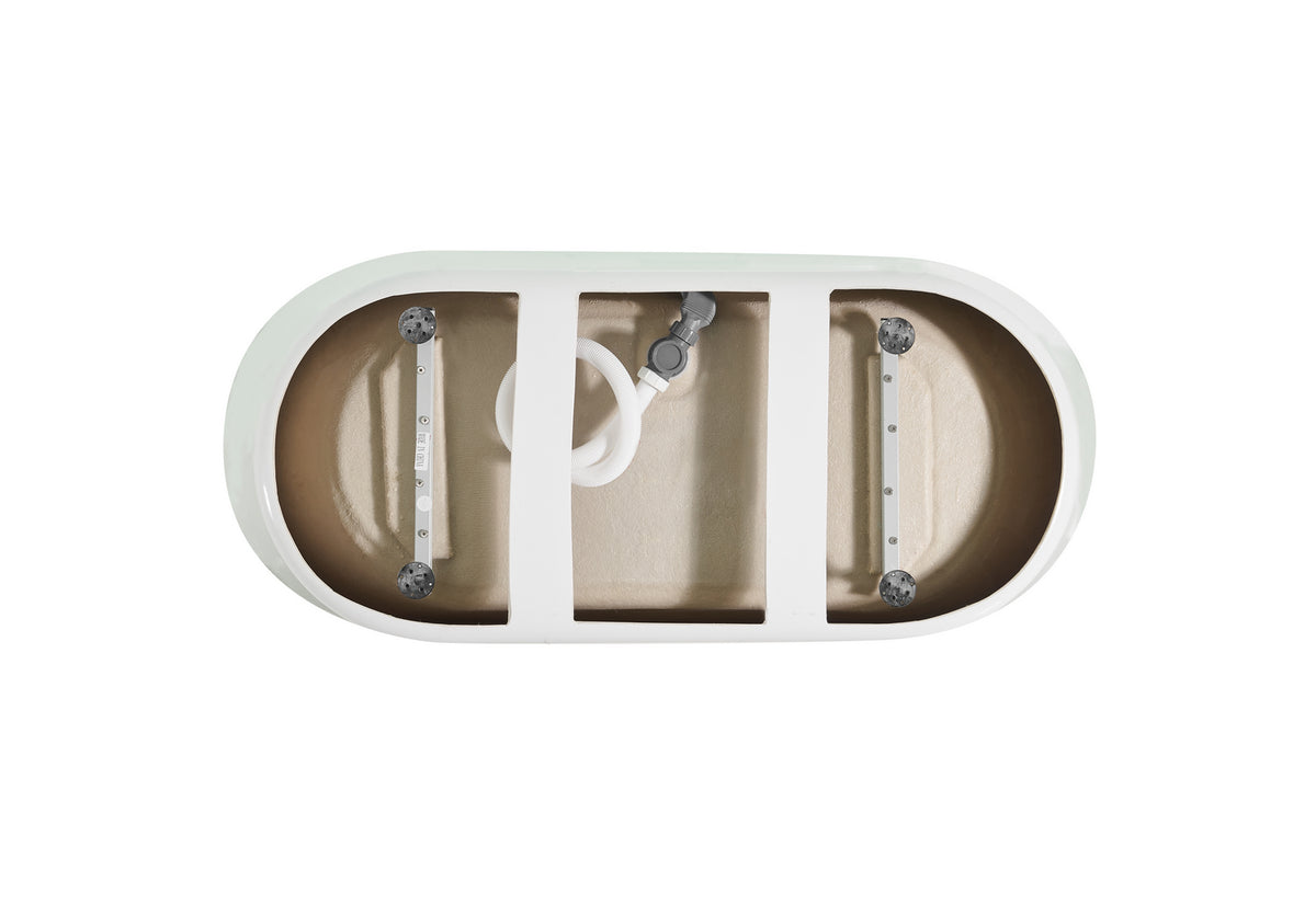 Elegant Lighting - BT10665GW - Bathtub - Odette - Glossy White