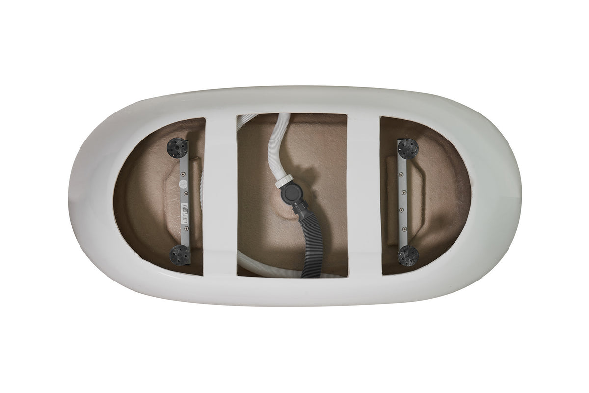 Elegant Lighting - BT10759GW - Bathtub - Allegra - Glossy White