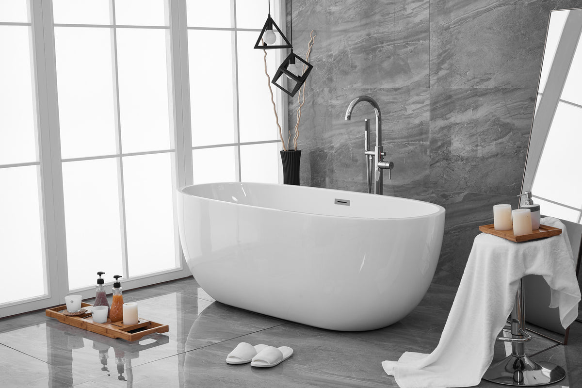 Elegant Lighting - BT10767GW - Bathtub - Allegra - Glossy White