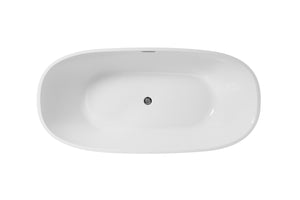 Elegant Lighting - BT10770GW - Bathtub - Allegra - Glossy White