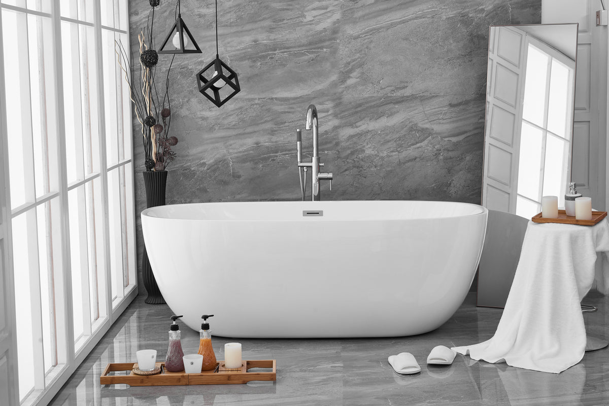 Elegant Lighting - BT10770GW - Bathtub - Allegra - Glossy White