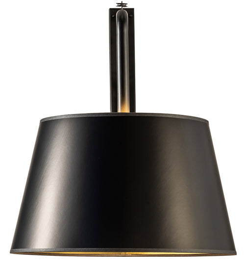 Meyda Tiffany - 229057 - One Light Swing Arm Wall Sconce - Cilindro - Matte Black