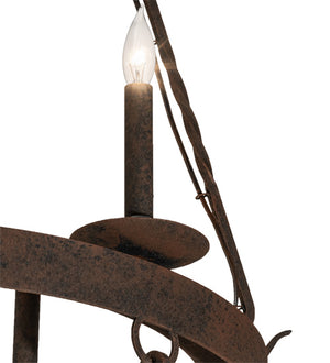 Meyda Tiffany - 233991 - 21 Light Chandelier - Lakeshore - Distressed Chestnut