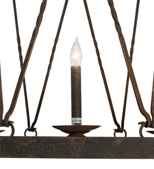 Meyda Tiffany - 233991 - 21 Light Chandelier - Lakeshore - Distressed Chestnut