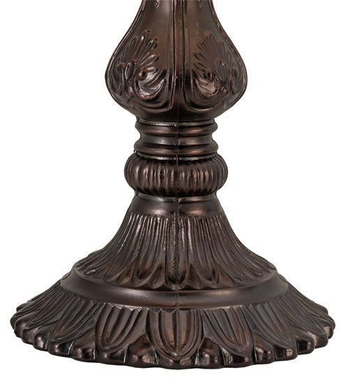 Meyda Tiffany - 236387 - One Light Table Lamp - Alicia - Craftsman Brown,Mahogany Bronze