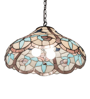 Meyda Tiffany - 38661 - Three Light Pendant - Hummingbird - Mahogany Bronze