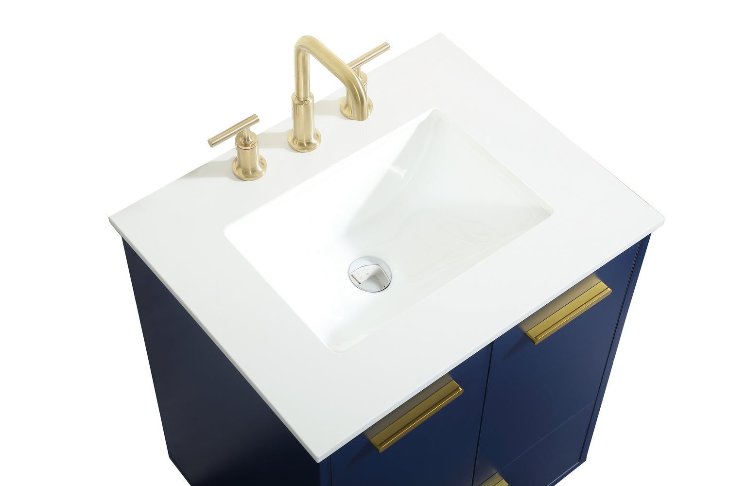 Elegant Lighting - VF47024MBL - Vanity Sink Set - Baldwin - Blue