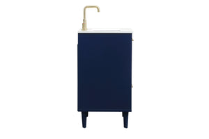 Elegant Lighting - VF47024MBL - Vanity Sink Set - Baldwin - Blue