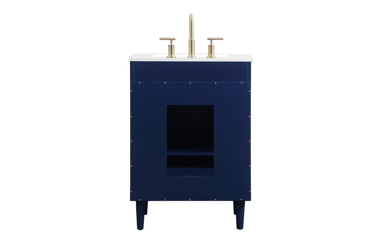 Elegant Lighting - VF47024MBL - Vanity Sink Set - Baldwin - Blue