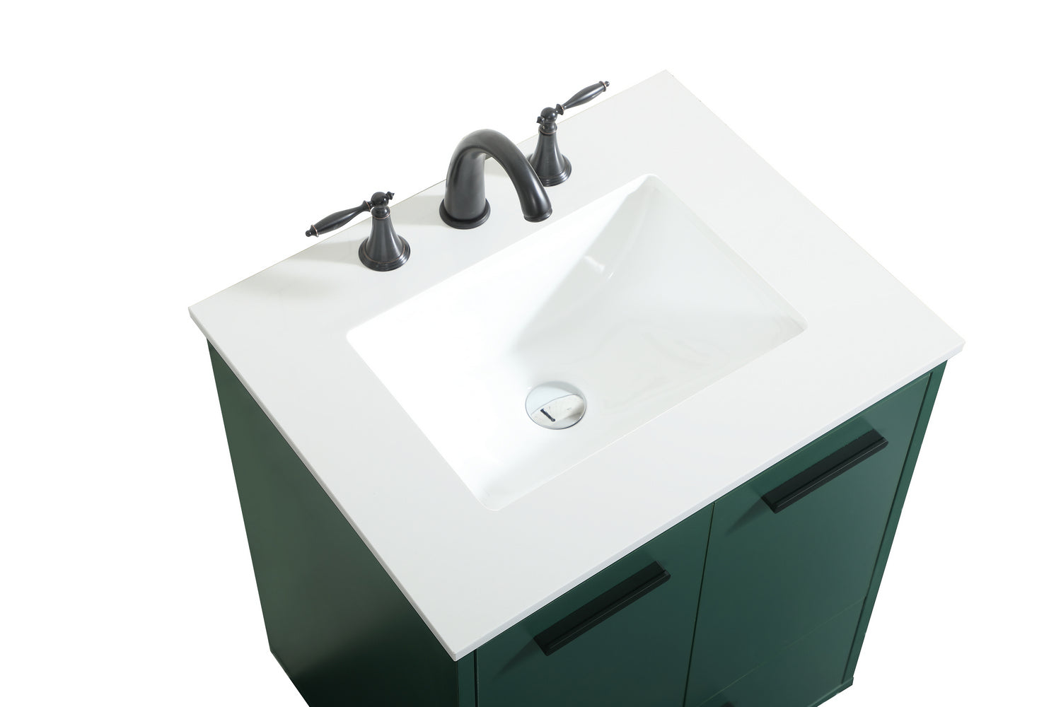 Elegant Lighting - VF47024MGN - Vanity Sink Set - Baldwin - Green