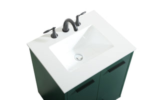 Elegant Lighting - VF47024MGN - Vanity Sink Set - Baldwin - Green