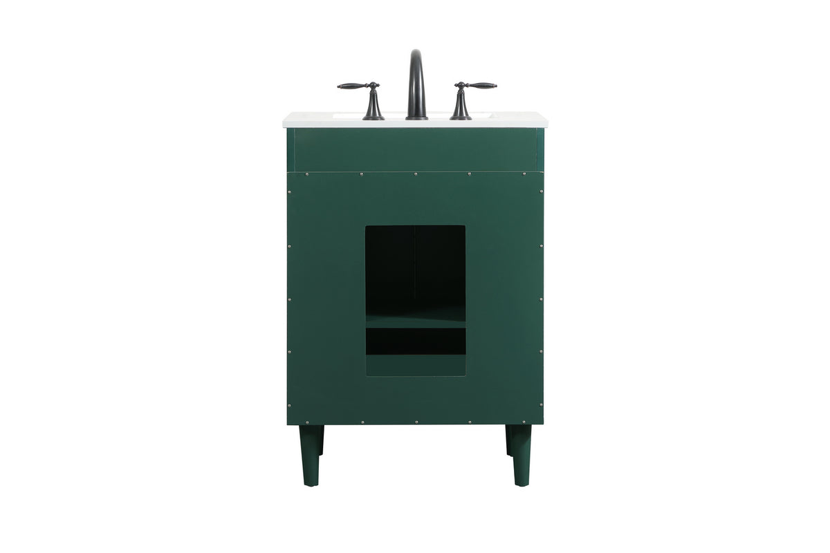 Elegant Lighting - VF47024MGN - Vanity Sink Set - Baldwin - Green