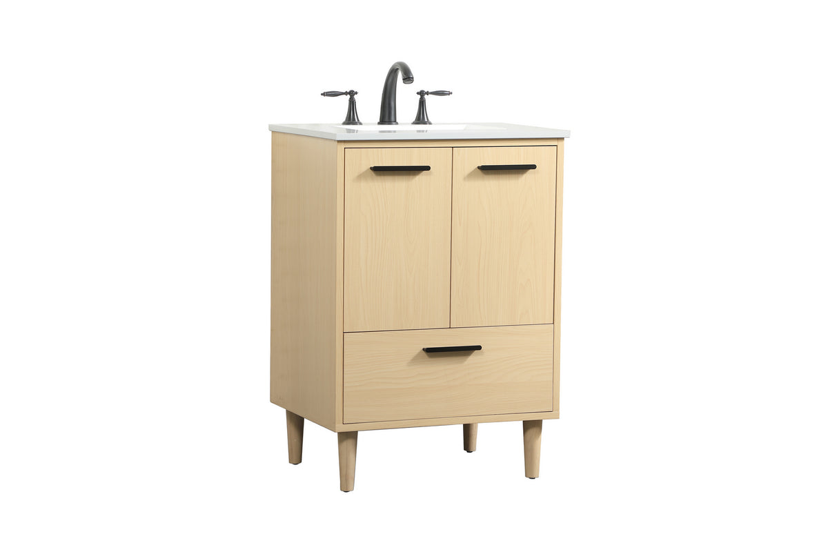 Elegant Lighting - VF47024MMP - Vanity Sink Set - Baldwin - Maple