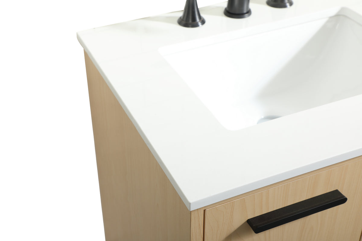 Elegant Lighting - VF47024MMP - Vanity Sink Set - Baldwin - Maple