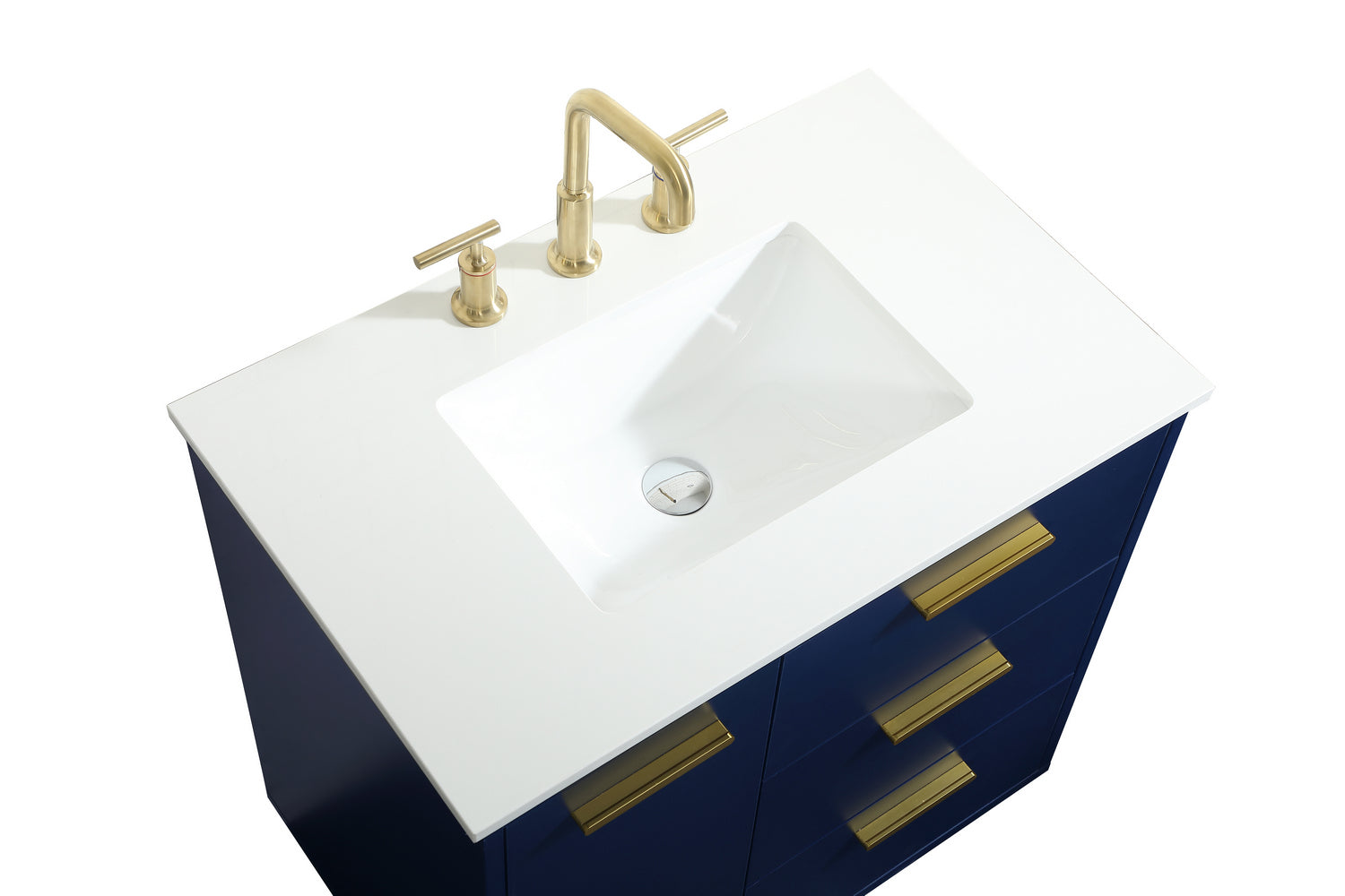 Elegant Lighting - VF47030MBL - Vanity Sink Set - Baldwin - Blue