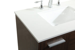 Elegant Lighting - VF47030MWT - Vanity Sink Set - Baldwin - Walnut