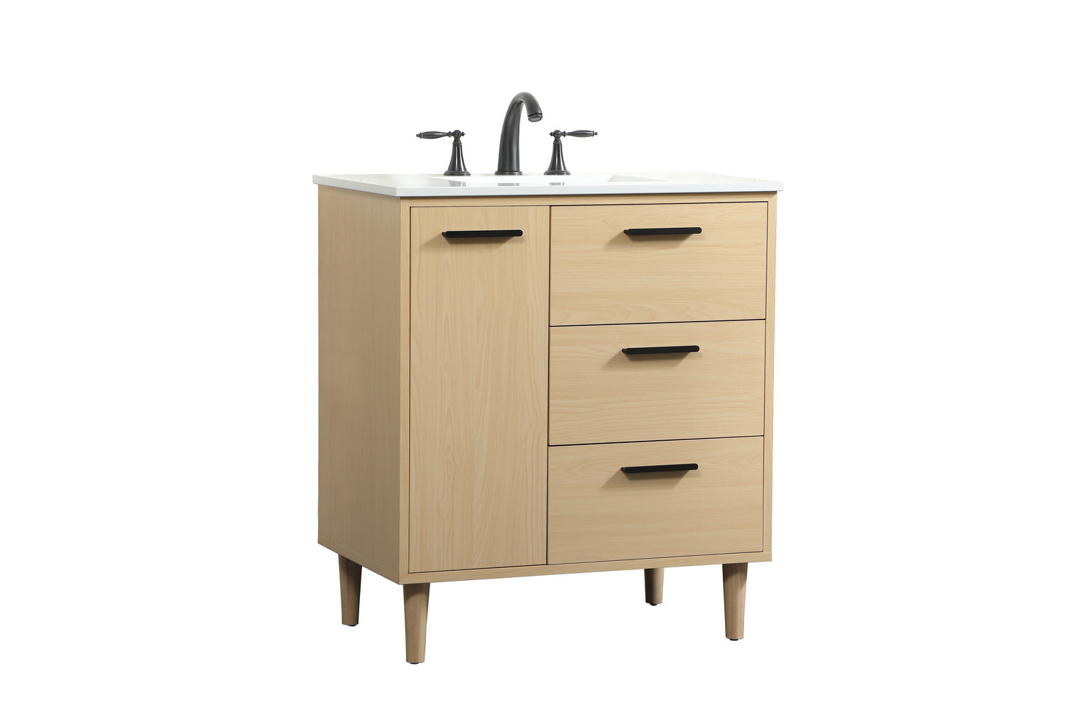 Elegant Lighting - VF47030MMP - Vanity Sink Set - Baldwin - Maple